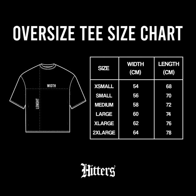 EARNED Oversized Tee - Hitters